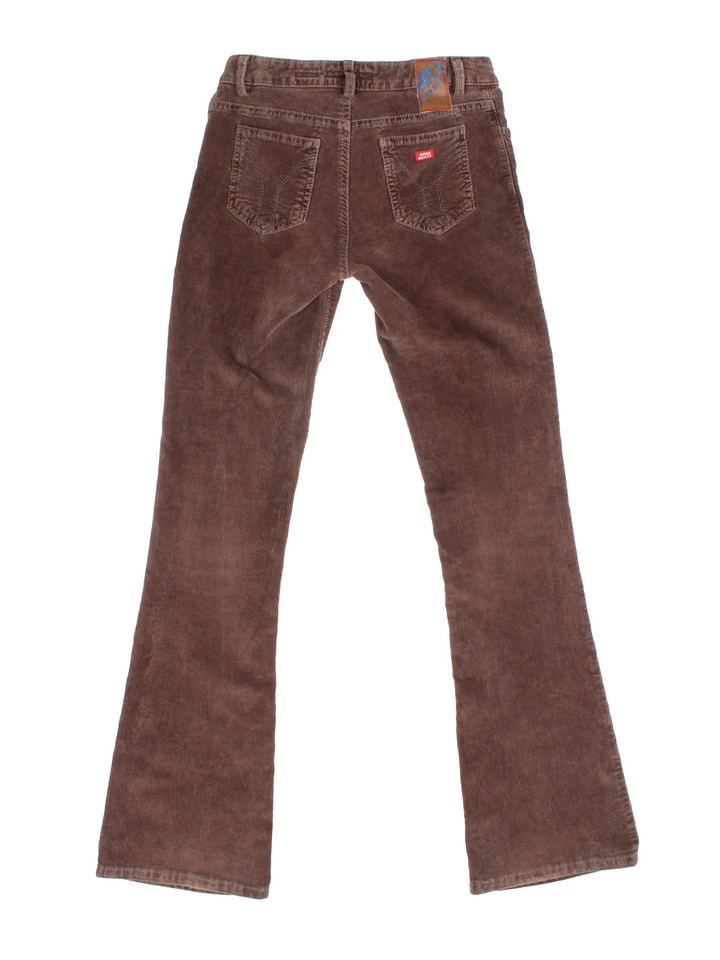 Y2K Miss Sixty Cord Flares Trousers (Size M)