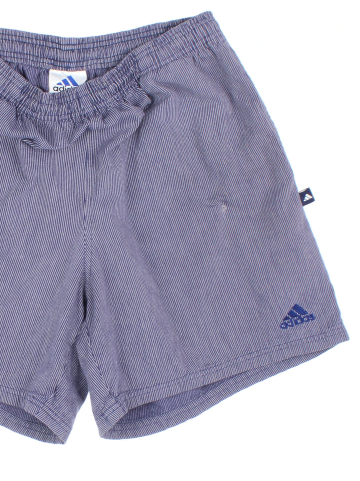 90's Adidas Stripe Shorts (Size M)