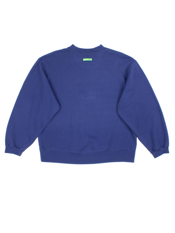 90's Reebok Spell Out Sweatshirt (Size XL)