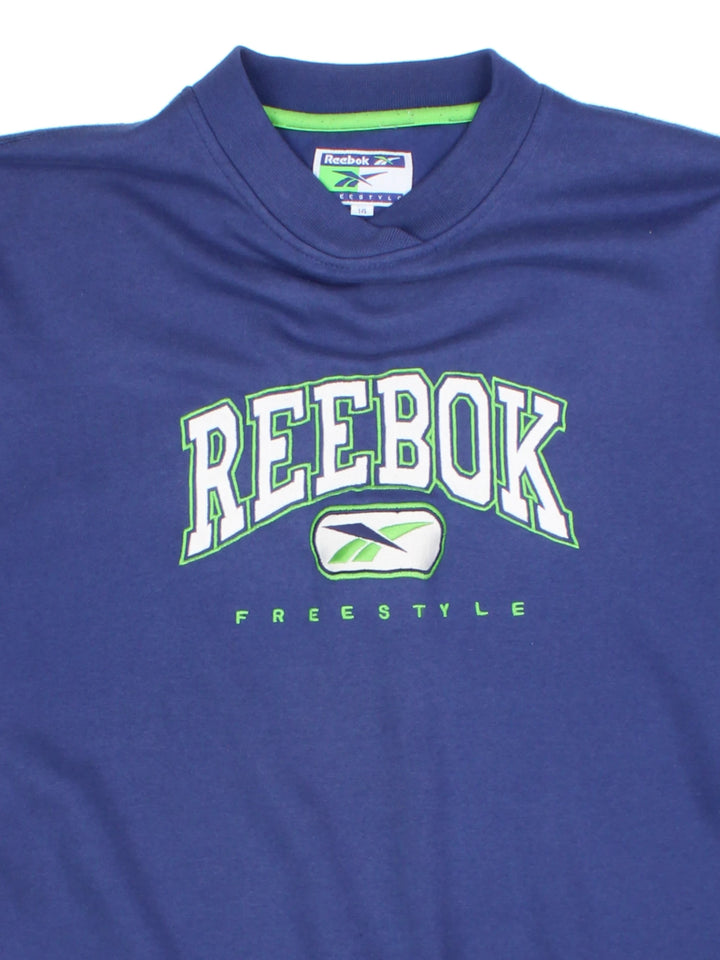 90's Reebok Spell Out Sweatshirt (Size XL)