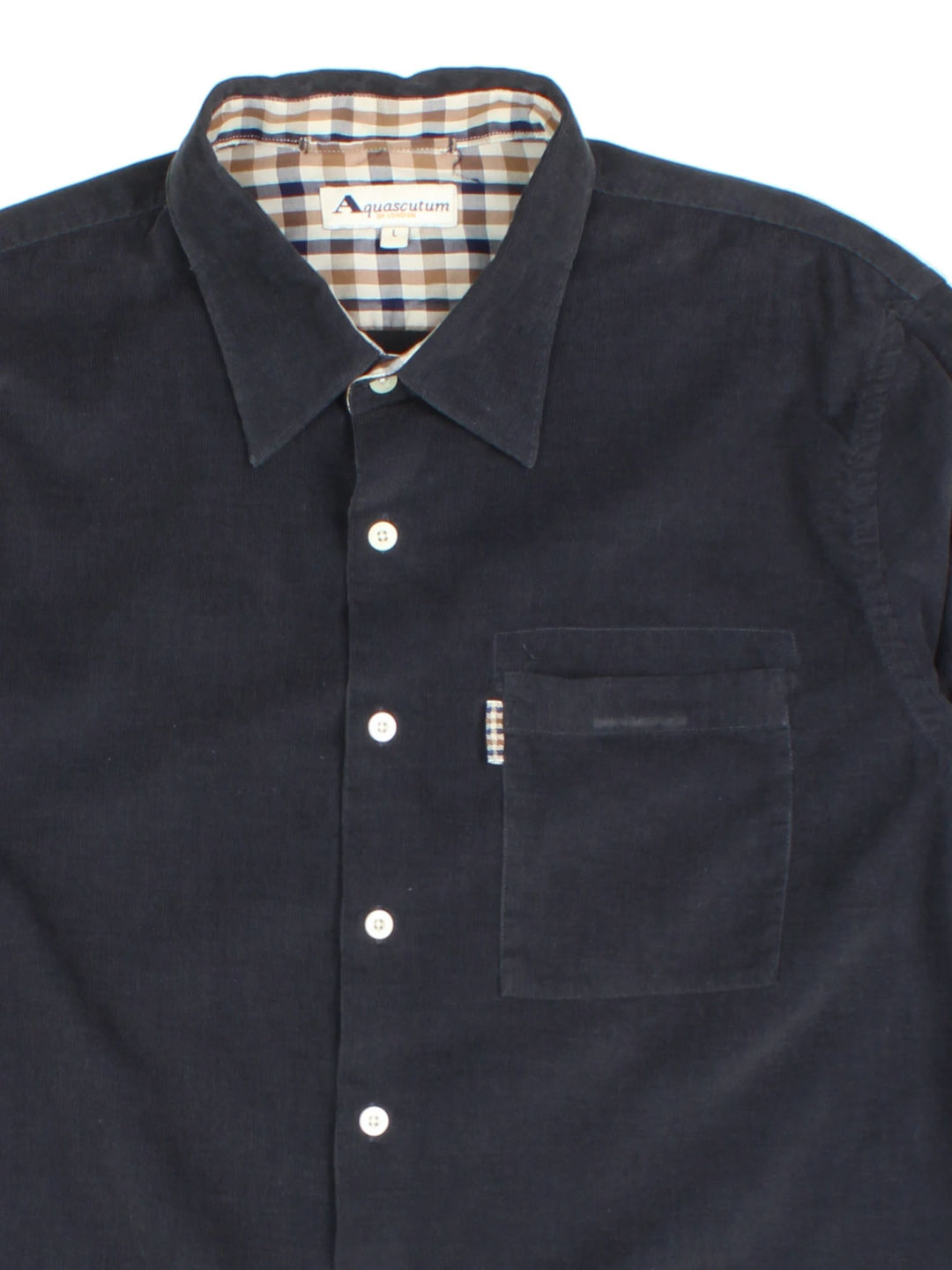 Aquascutum Corduroy Shirt (Size L)