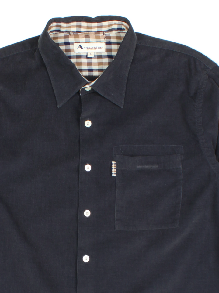 Aquascutum Corduroy Shirt (Size L)