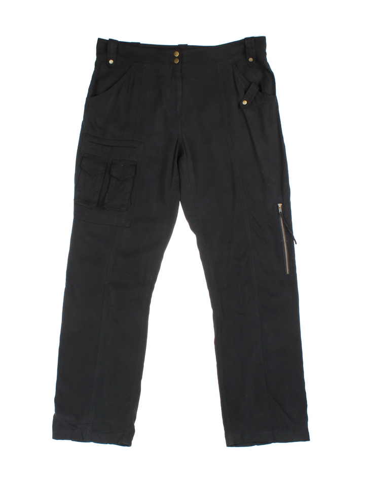 Y2K Karen Millen Cargo Trousers (Size L)