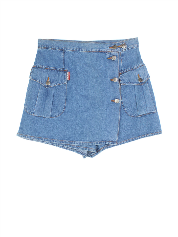 Y2K Denim Skort (Size L)