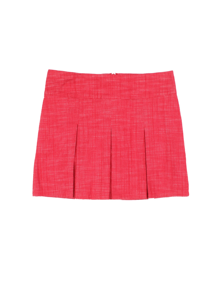 Y2K Miss Selfridge Pleated Mini Skirt  (Size M)