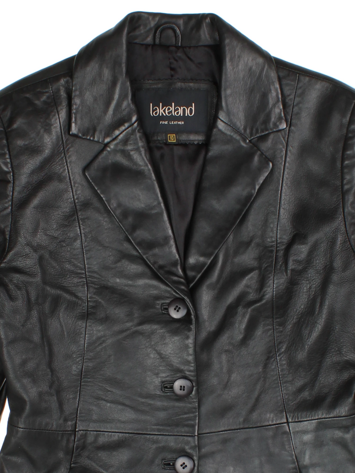 90's Lakeland Leather Blazer (Size XS)