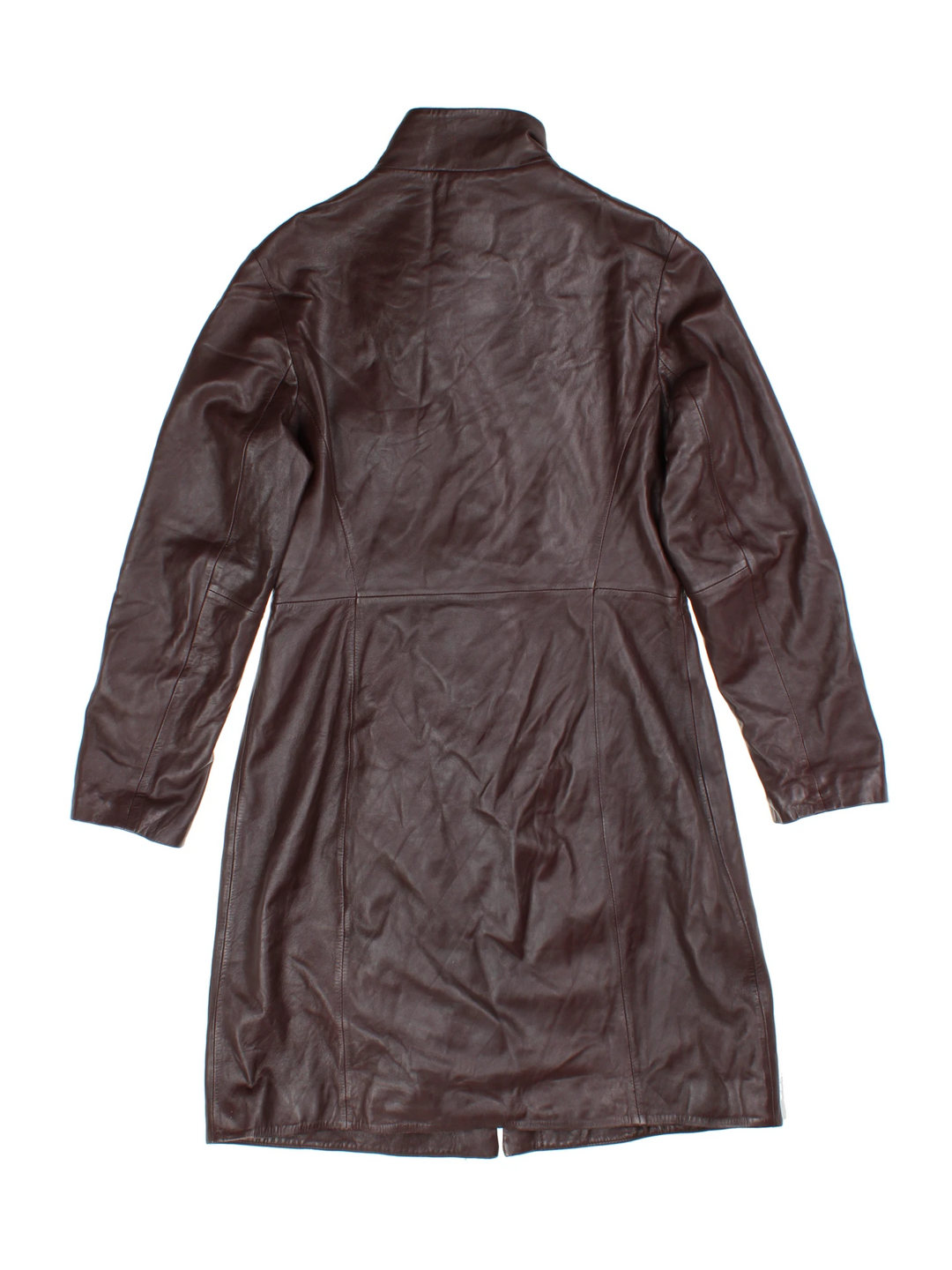 90's Leather Mac (Size XS)