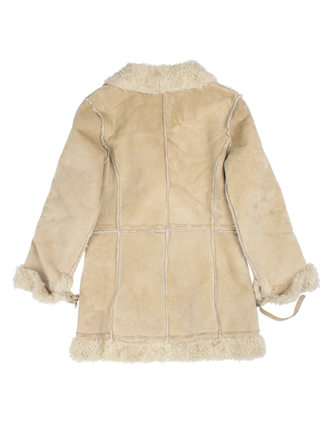 Y2K Topshop Moto Afghan Coat (Size M)