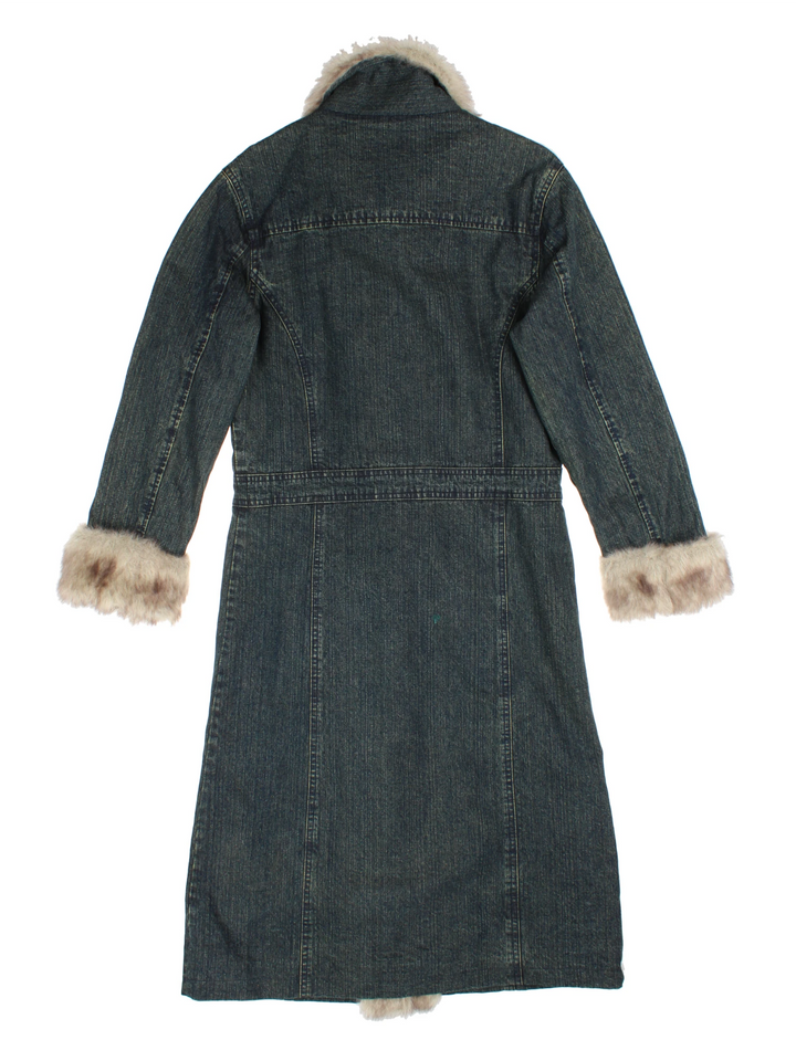 Y2K Billabong Afghan Coat (Size XS)