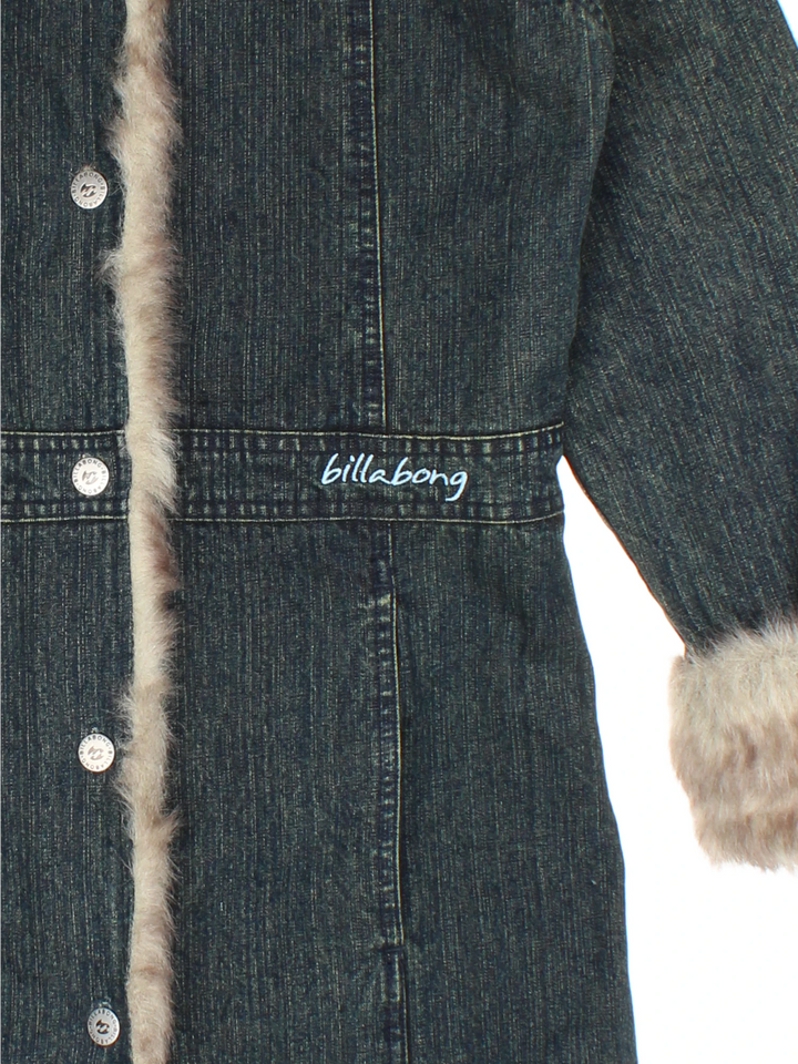 Y2K Billabong Afghan Coat (Size XS)