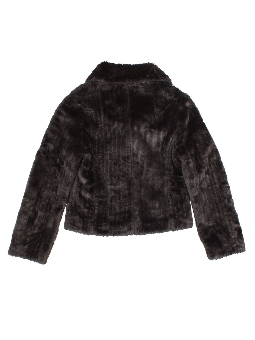 Y2K Faux Fur Jacket (Size XS)