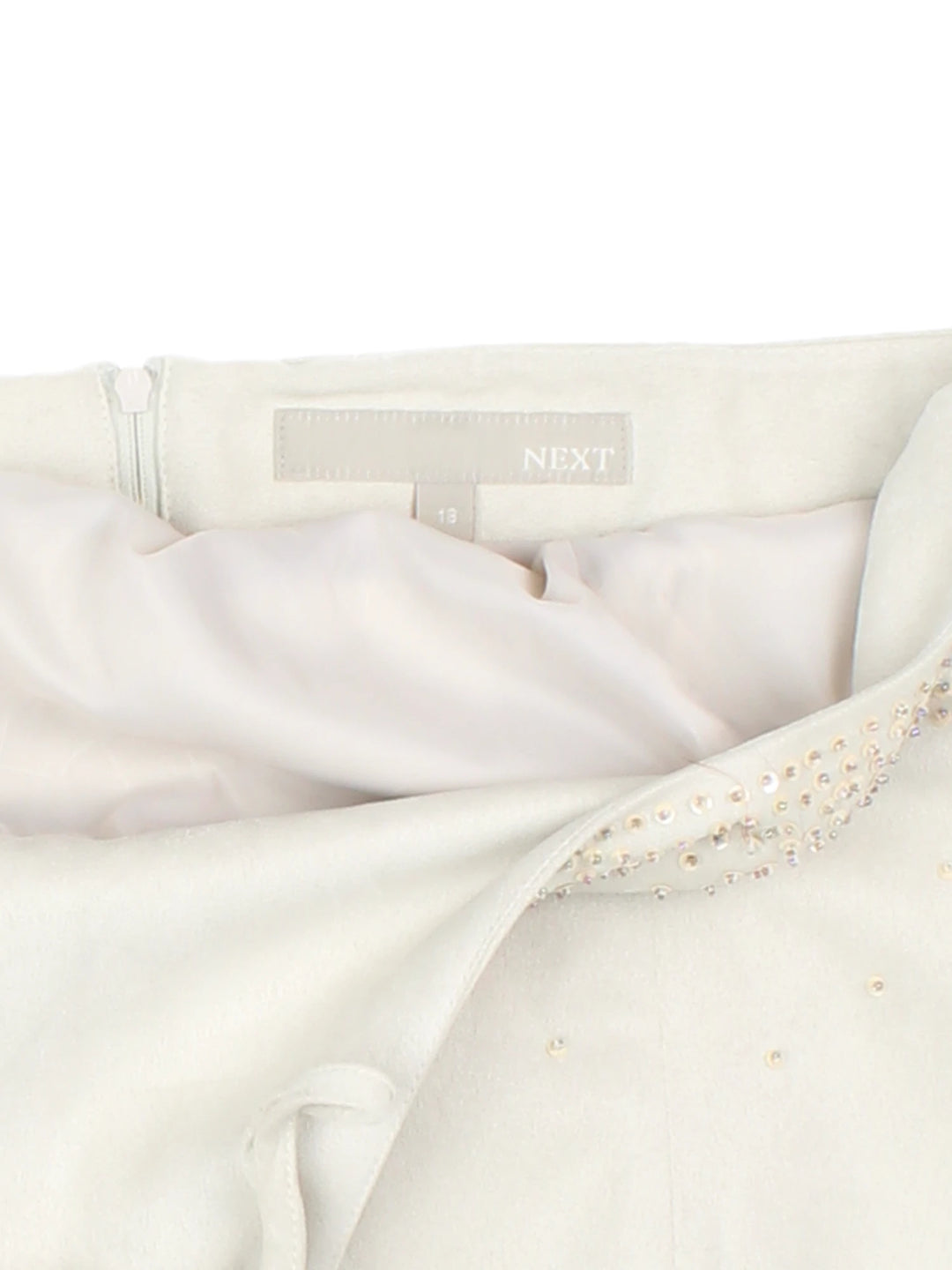 Y2K Embellished Crop Top (Size S)