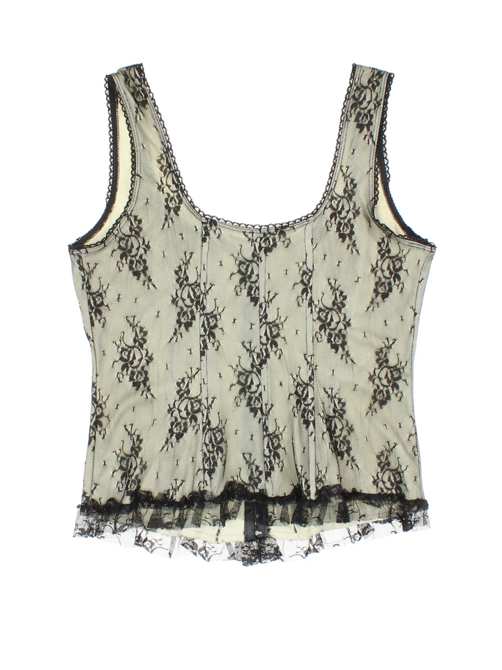 Y2K Next Corset Top (Size XXS)