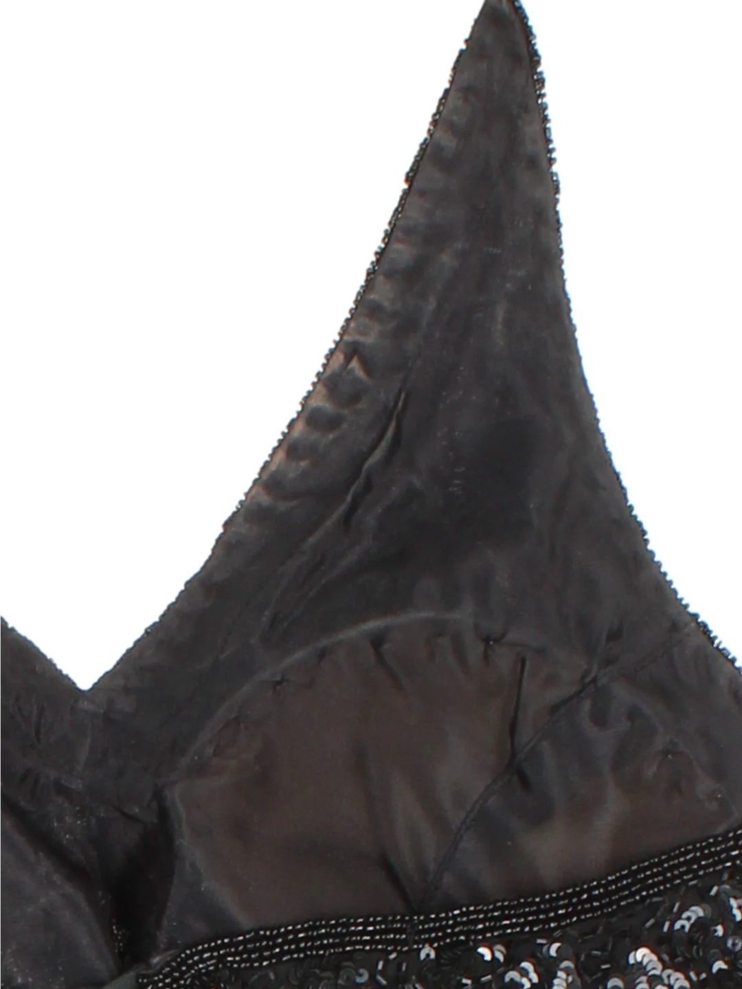 Y2K Sequin Lace Back Top (Size XXS)