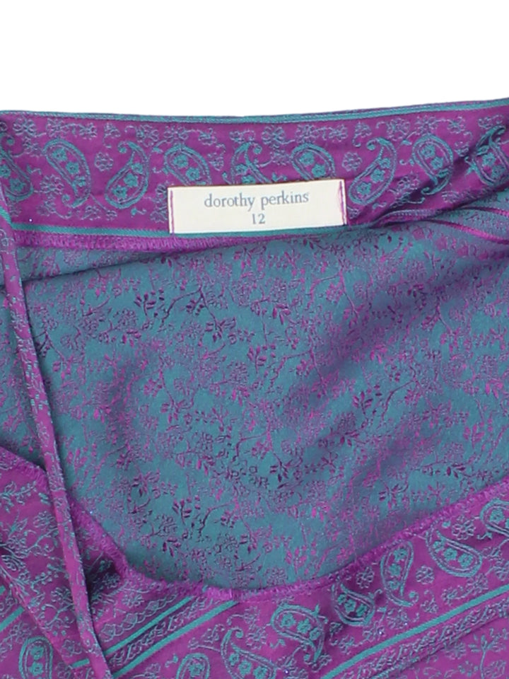 Y2K Handkerchief Hem Vest Top (Size XXS)