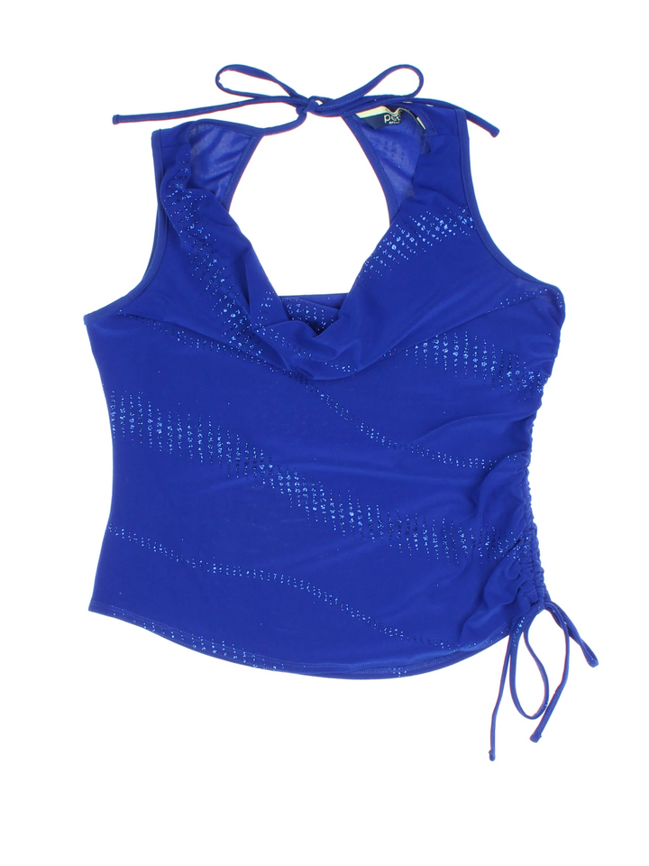 Y2K Tie Back Vest (Size XXS)