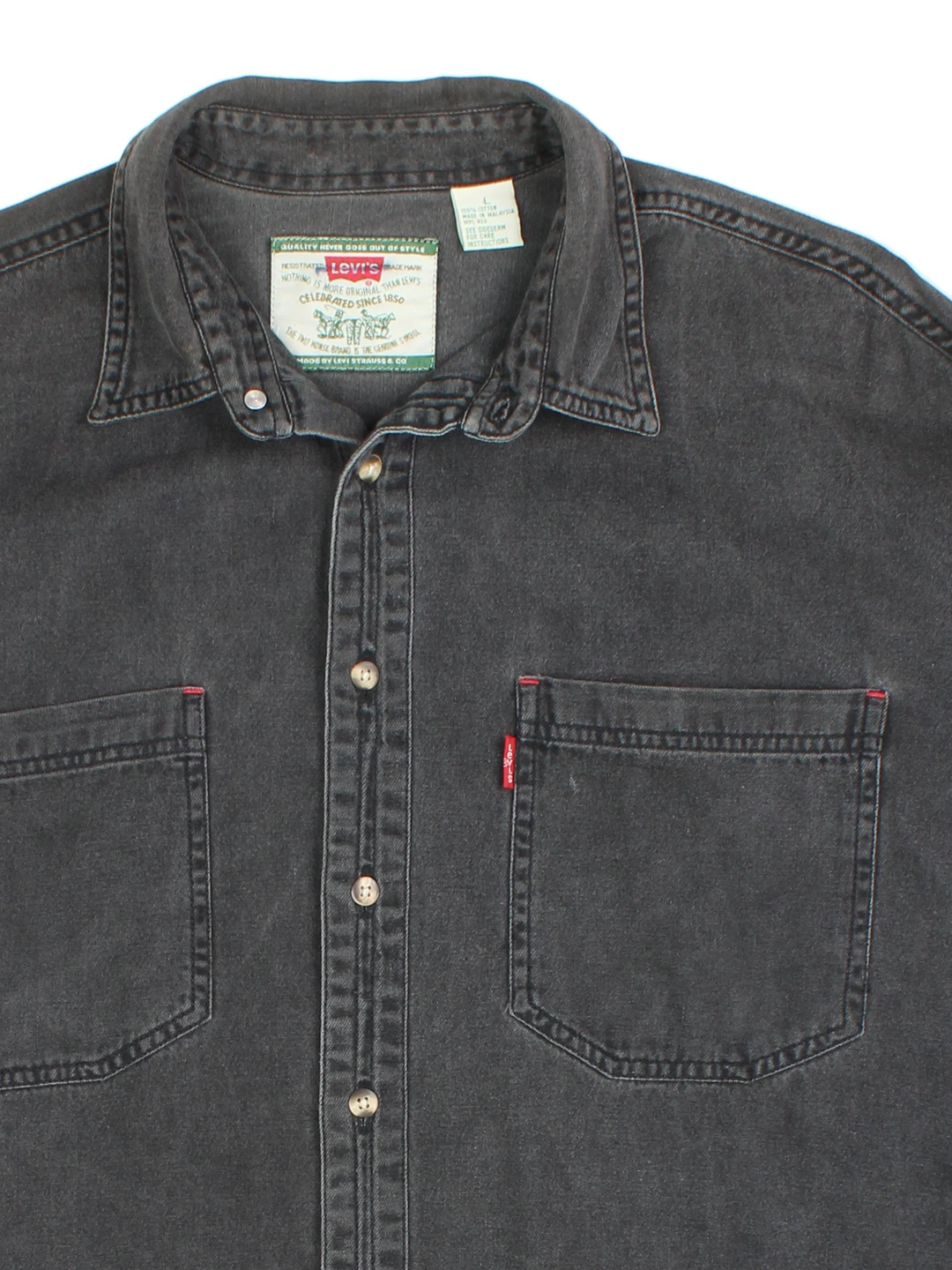 Levi Strauss Denim Shirt (Size L)