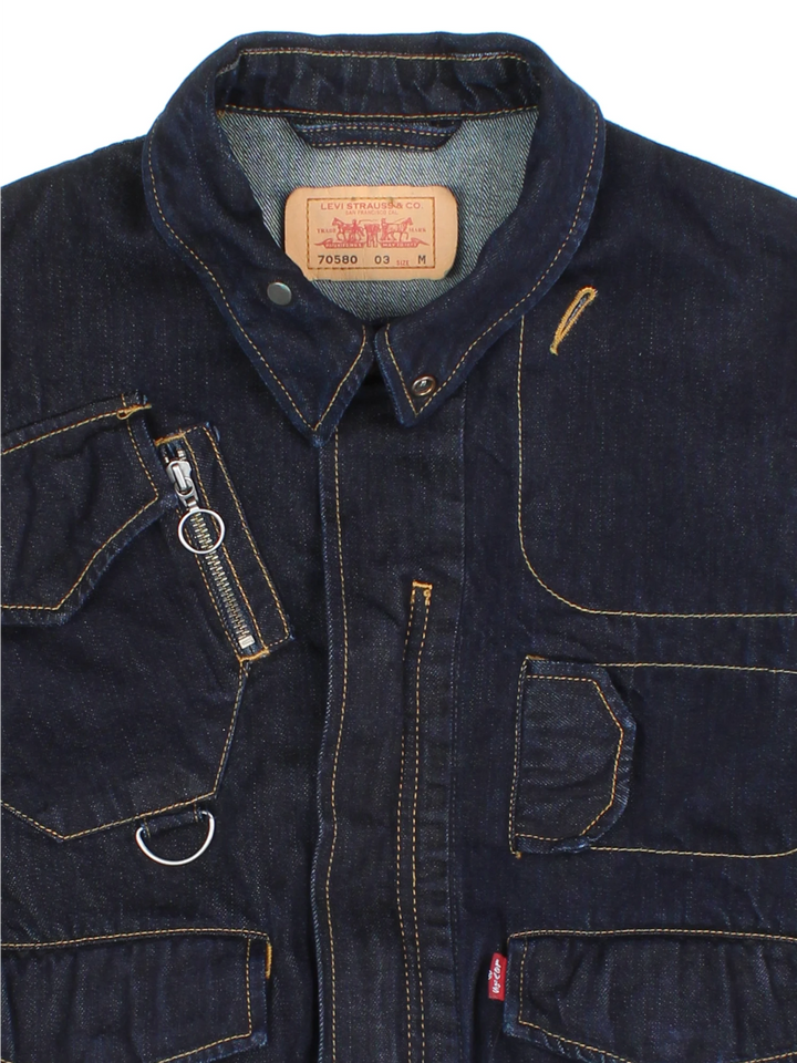 90's Levi Strauss Bomber Jacket (Size XS)