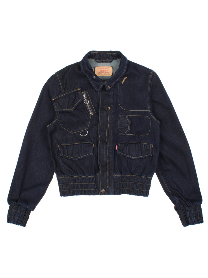 90's Levi Strauss Bomber Jacket (Size XS)