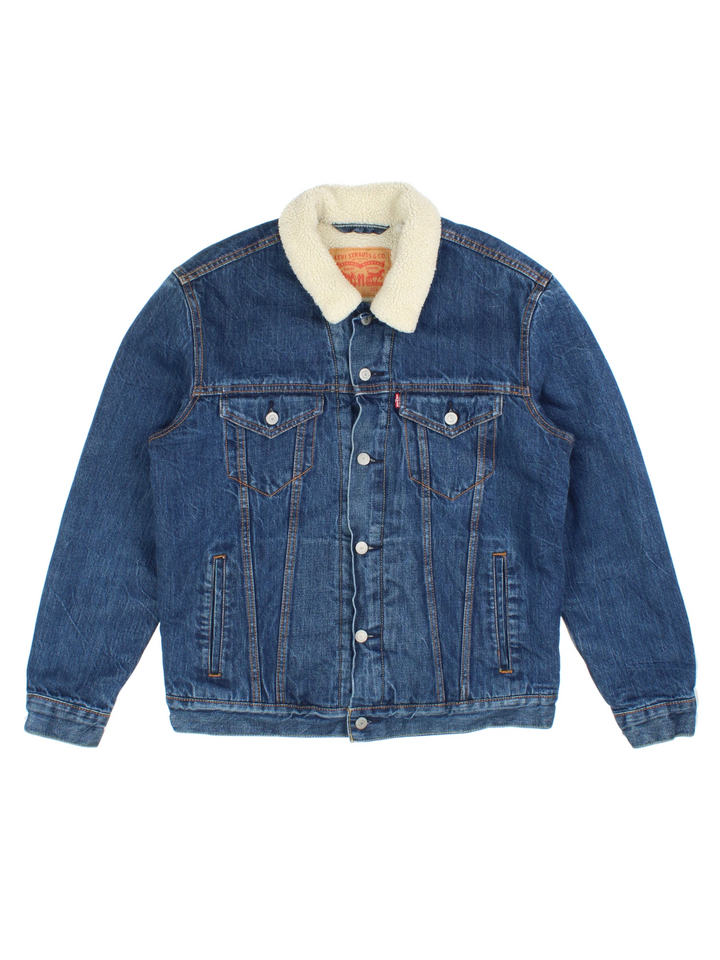 Levi Strauss Sherpa Trucker Jacket (Size M)