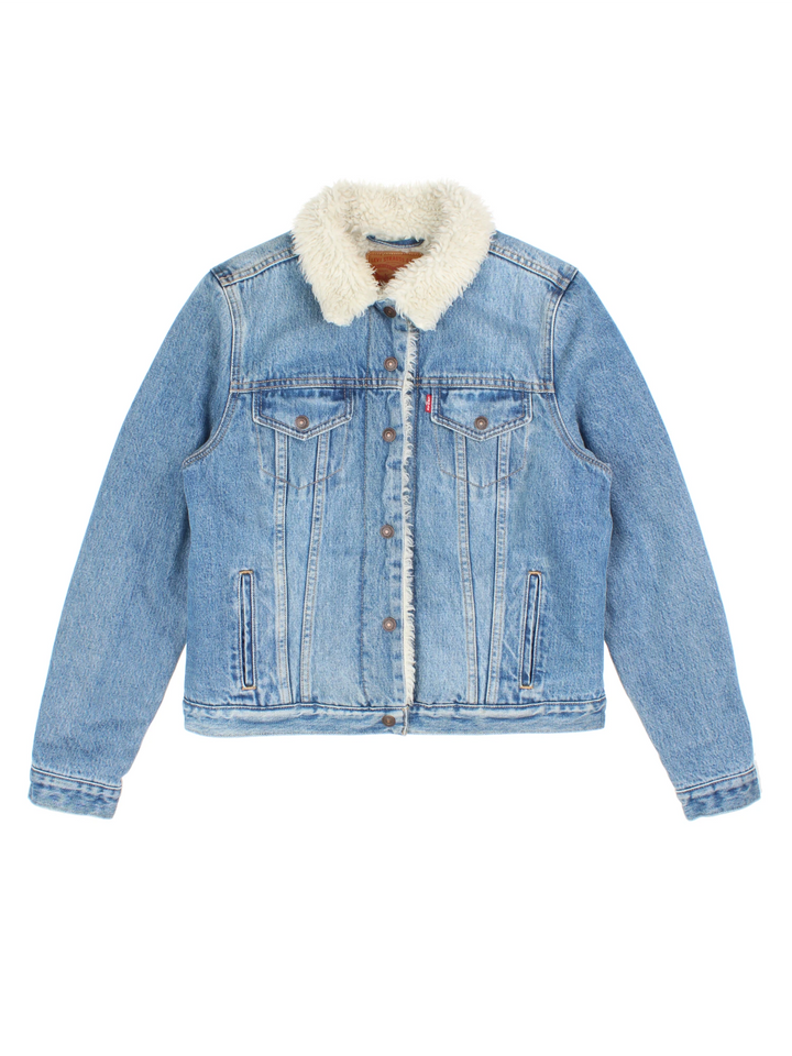 Levi Strauss Shearling Trucker Jacket (Size M)