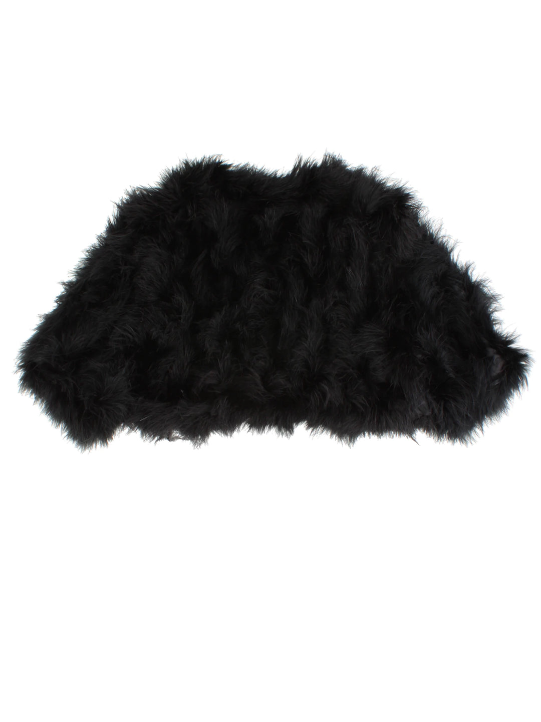 Y2K Feather Bolero (Size S)