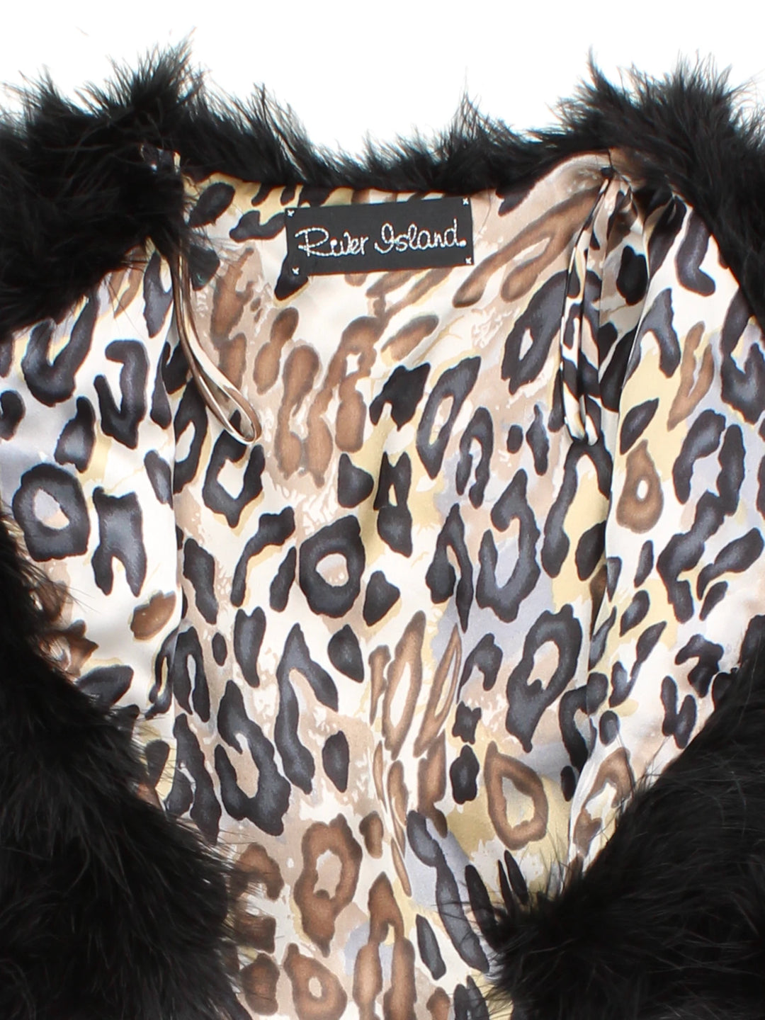 Y2K Feather Bolero (Size S)