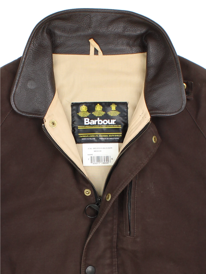 Barbour Moleskin Jacket (Size XL)