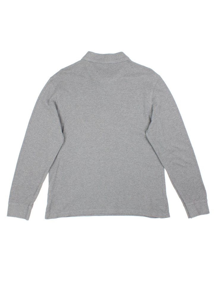 Barbour Long Sleeve Polo Shirt (Size L)