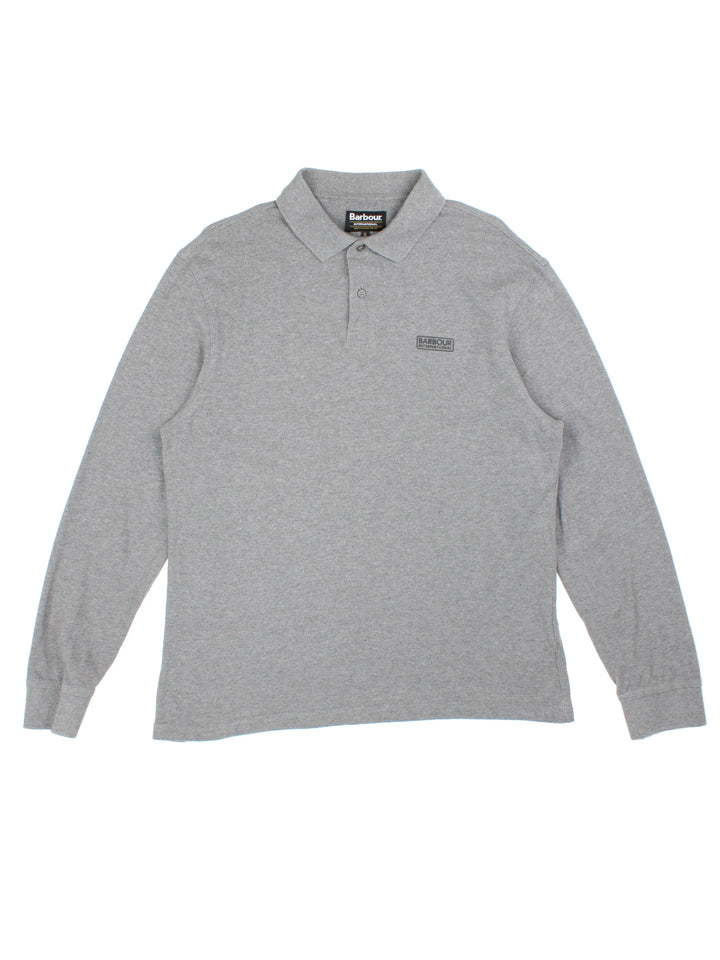 Barbour Long Sleeve Polo Shirt (Size L)