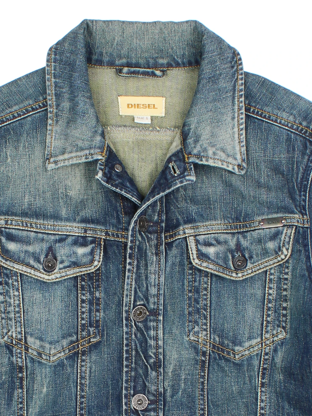 90's Diesel Denim Jacket (Size XS)