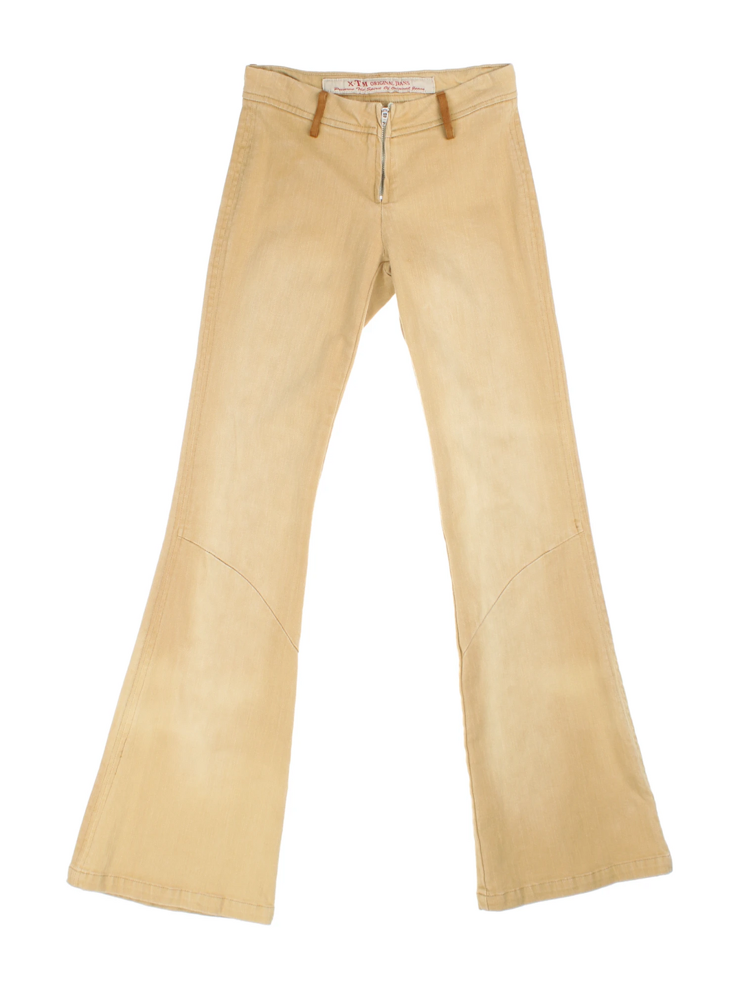 70's Low Rise Flares (Size XS) - VintageFolk