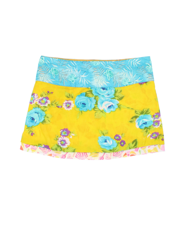 Y2K Reversible Festival Skirt (Size L)