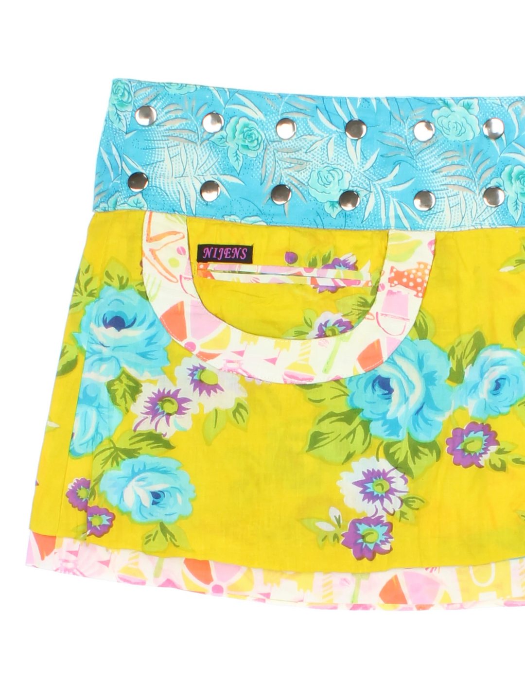 Y2K Reversible Festival Skirt (Size L)