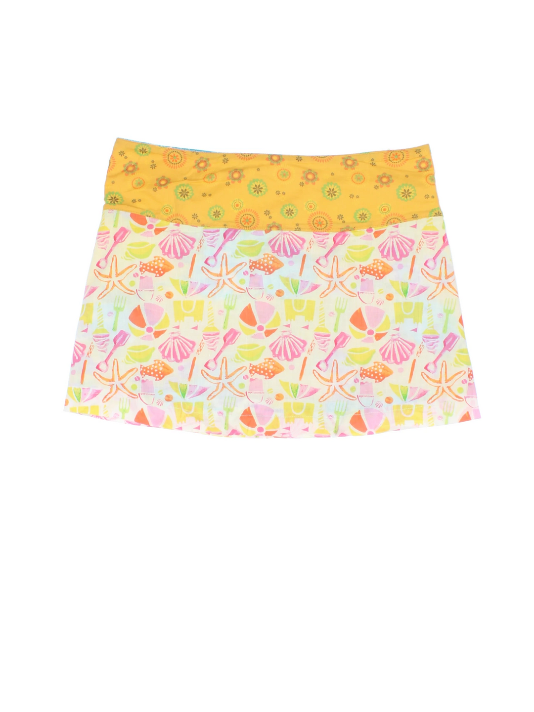 Y2K Reversible Festival Skirt (Size L)