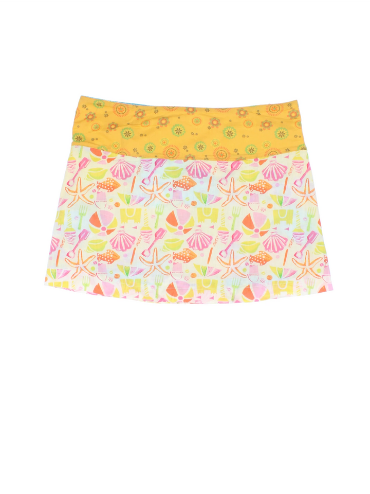 Y2K Reversible Festival Skirt (Size L)