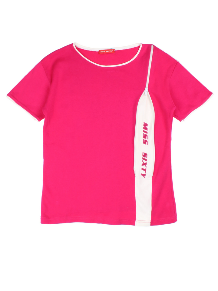 Y2K Miss Sixty T-Shirt (Size XXS)