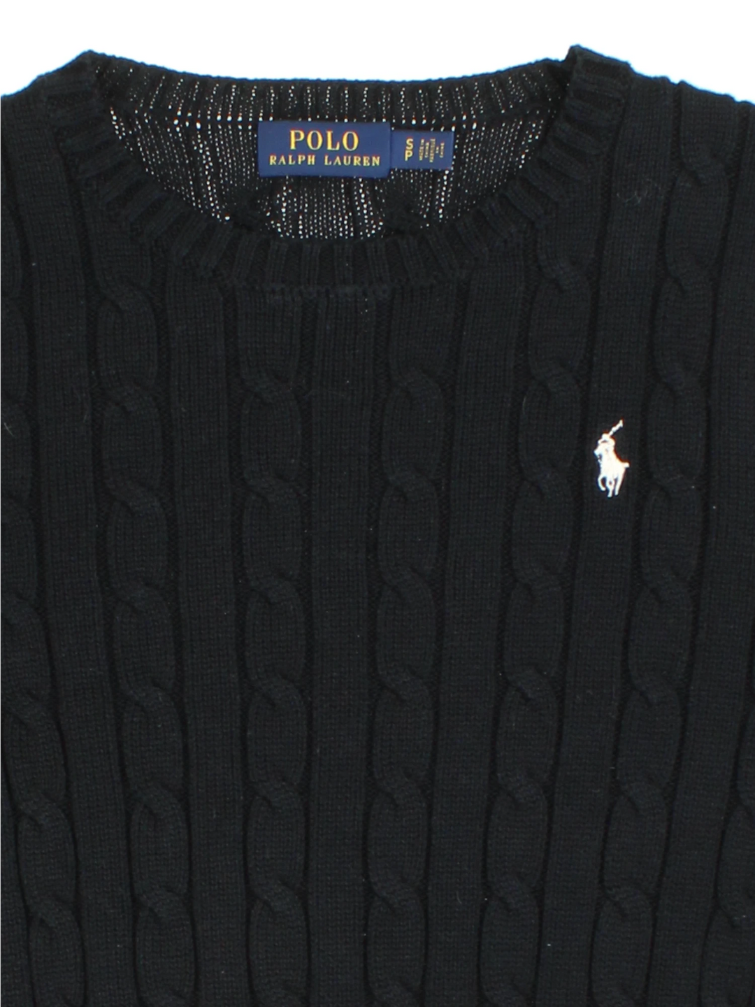 Ralph Lauren Cable Knit Jumper (Size XXS)