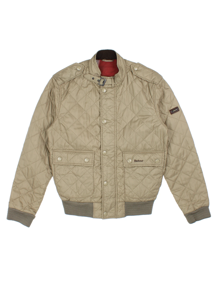 Barbour Quilted Bomber Jacket (Size M)