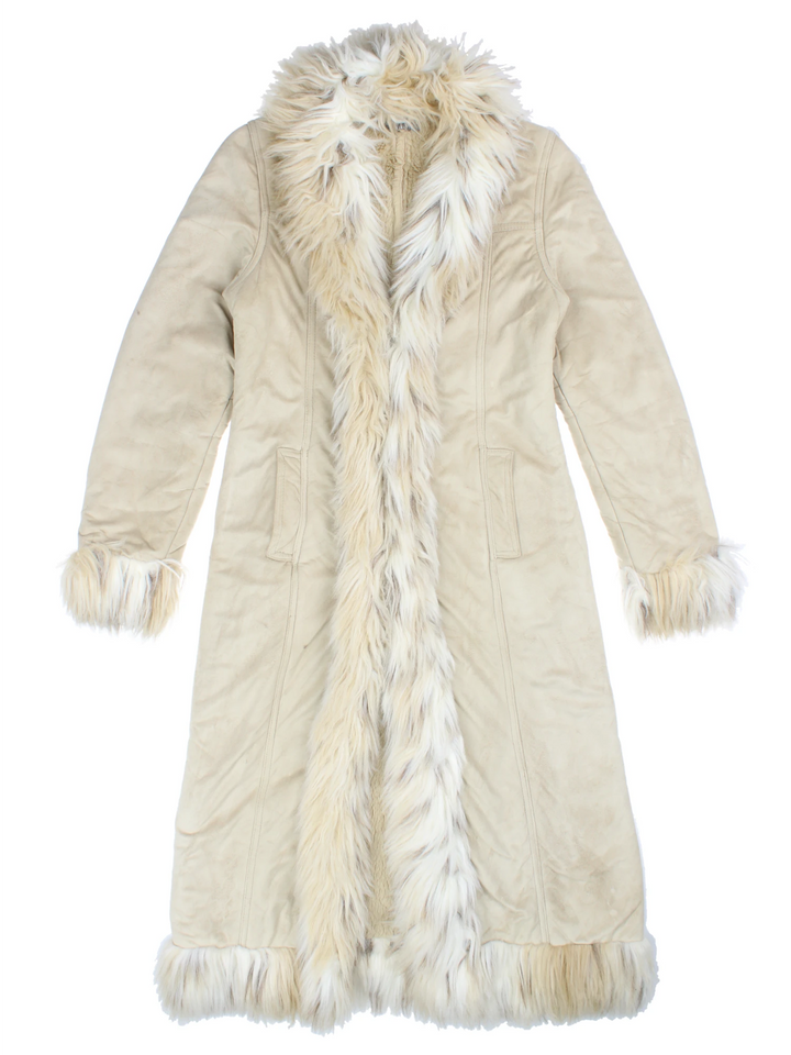 Y2K Afghan Coat (Size XS)