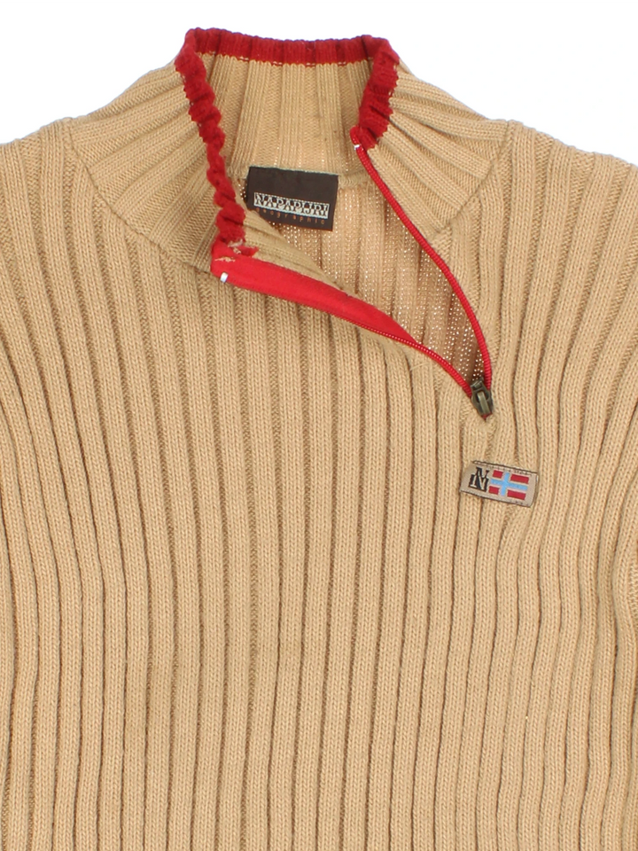 Napapijri Side Zip Pullover (Size S)