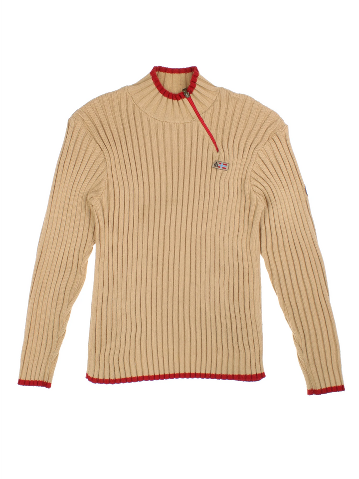 Napapijri Side Zip Pullover (Size S)