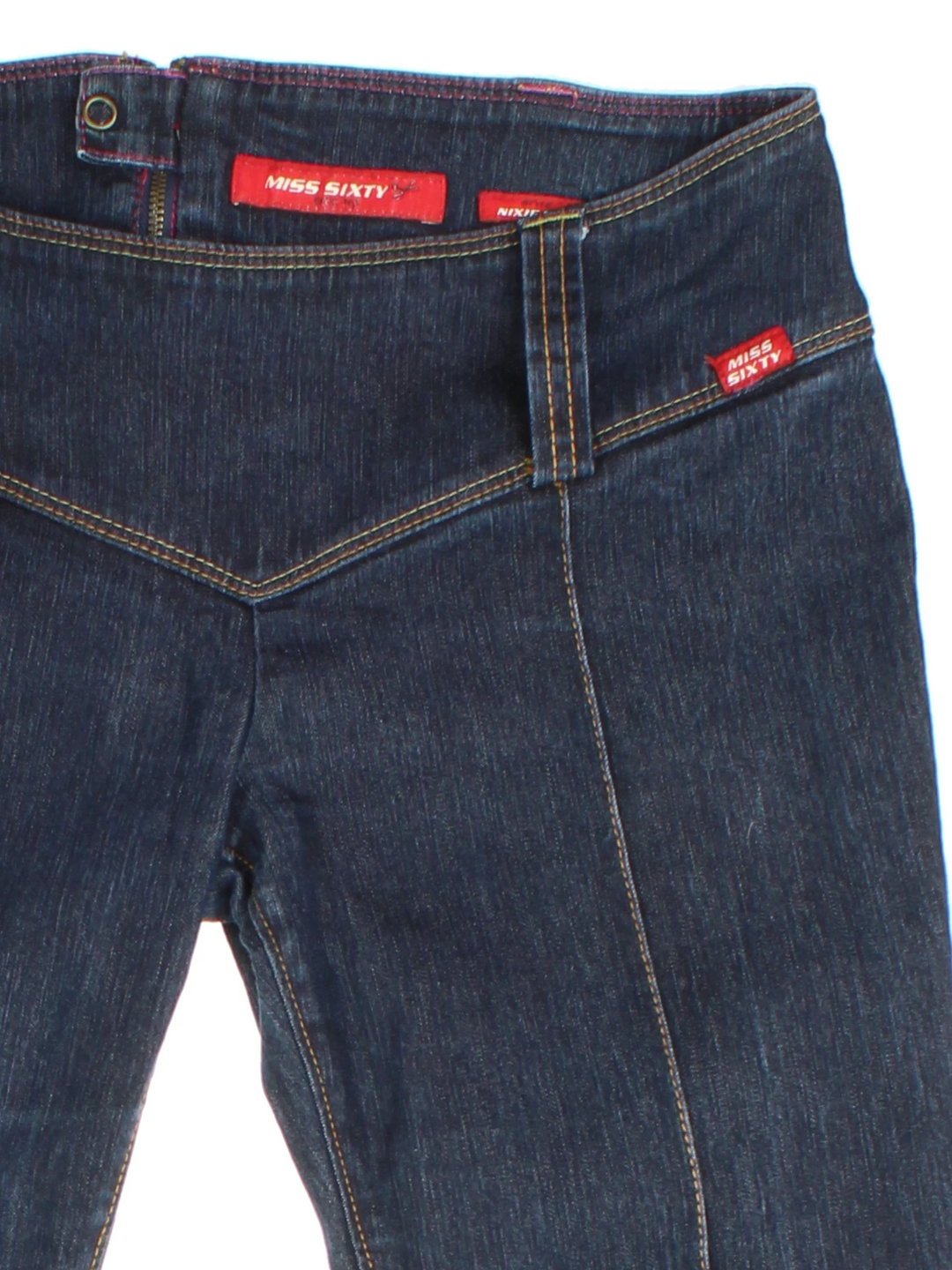 Y2K Miss Sixty Flared Jeans (Size L)