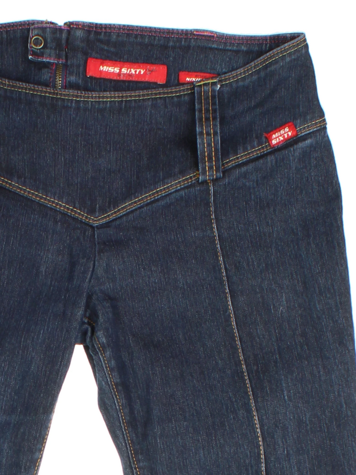 Y2K Miss Sixty Flared Jeans (Size L)