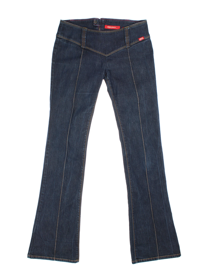 Y2K Miss Sixty Flared Jeans (Size L)