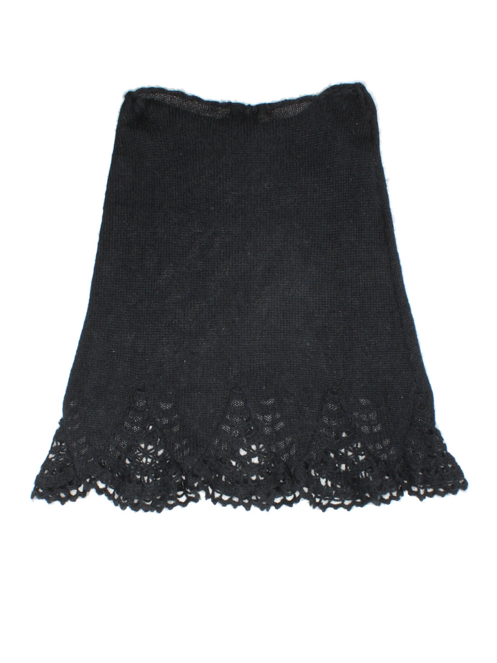 90's Knitted Midi Skirt (Size XXL)