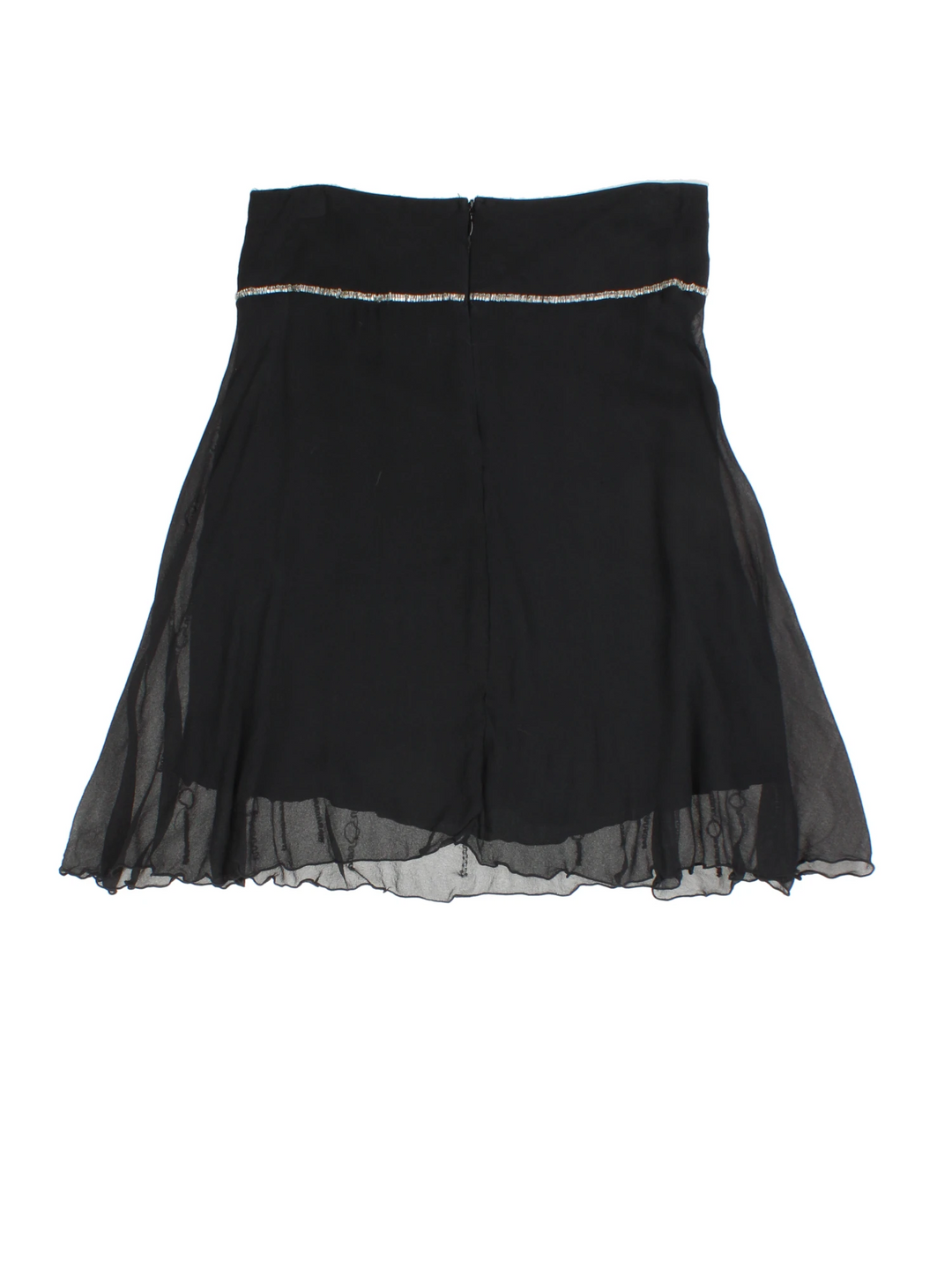 Y2K Beaded Mini Skirt (Size M)