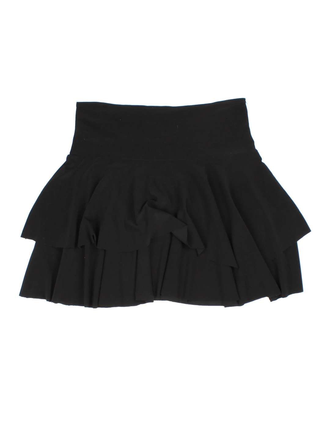 Y2K Frill Mini Skirt (Size M)