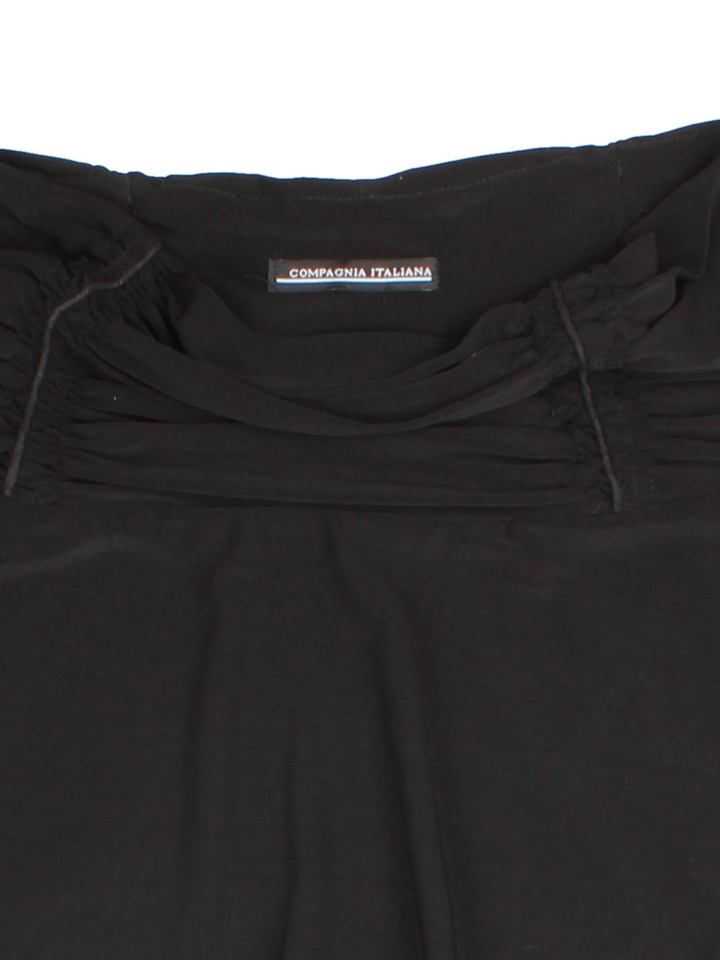 Y2K Ruffle Mini Skirt (Size M)