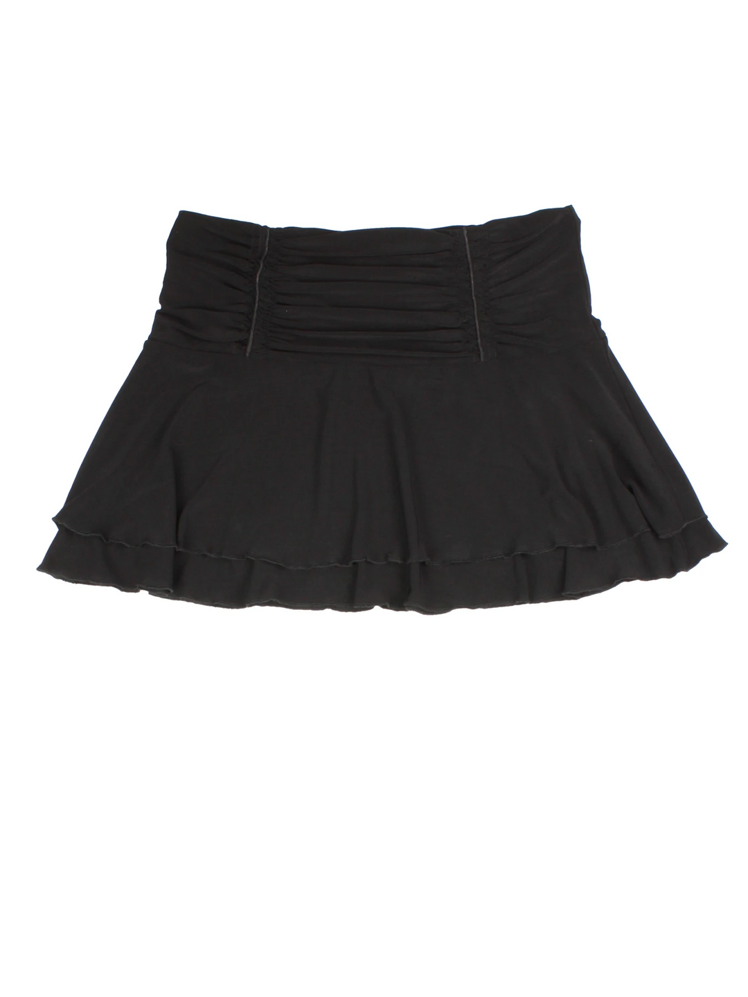 Y2K Ruffle Mini Skirt (Size M)